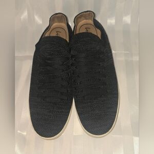 Life Stride Men's Black Sneakers with White Sole